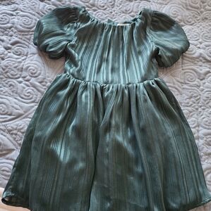 Cat & Jack Shimmering Green Formal Dress